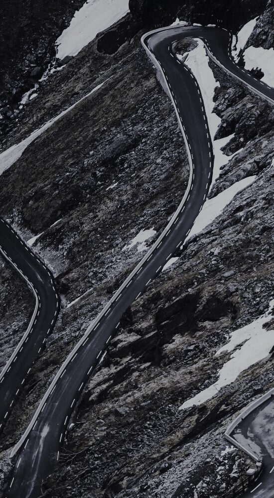 The Troll Road in Norway
